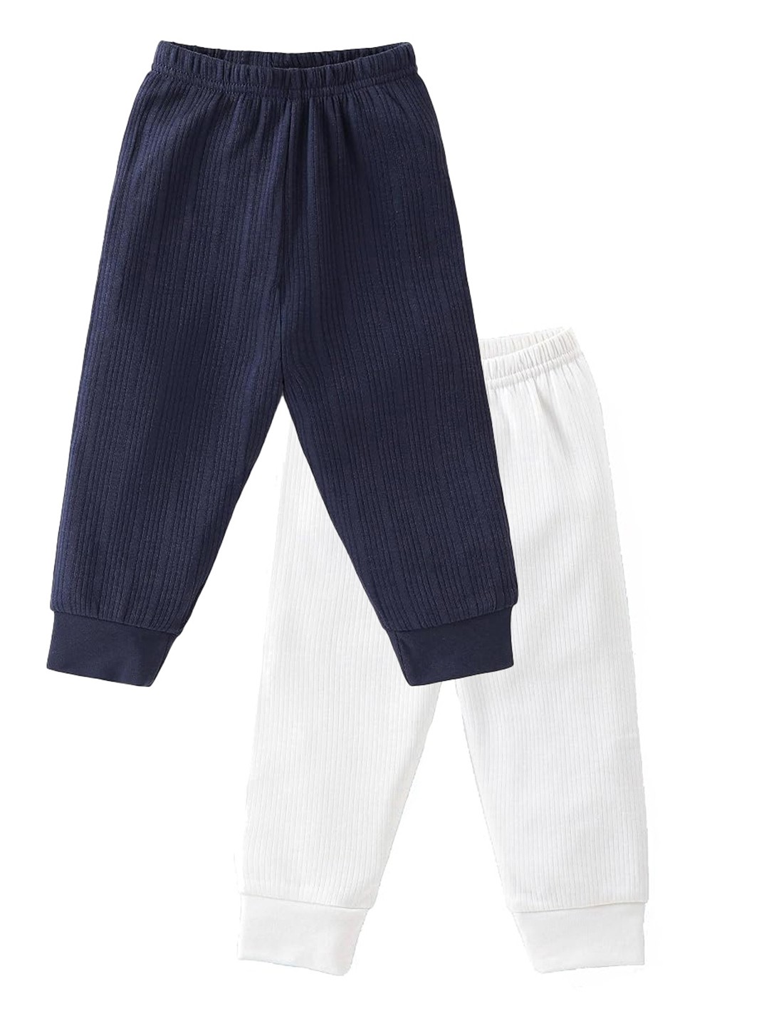 

BAESD Infants Pack Of 2 Woollen Thermal Bottoms, Off white