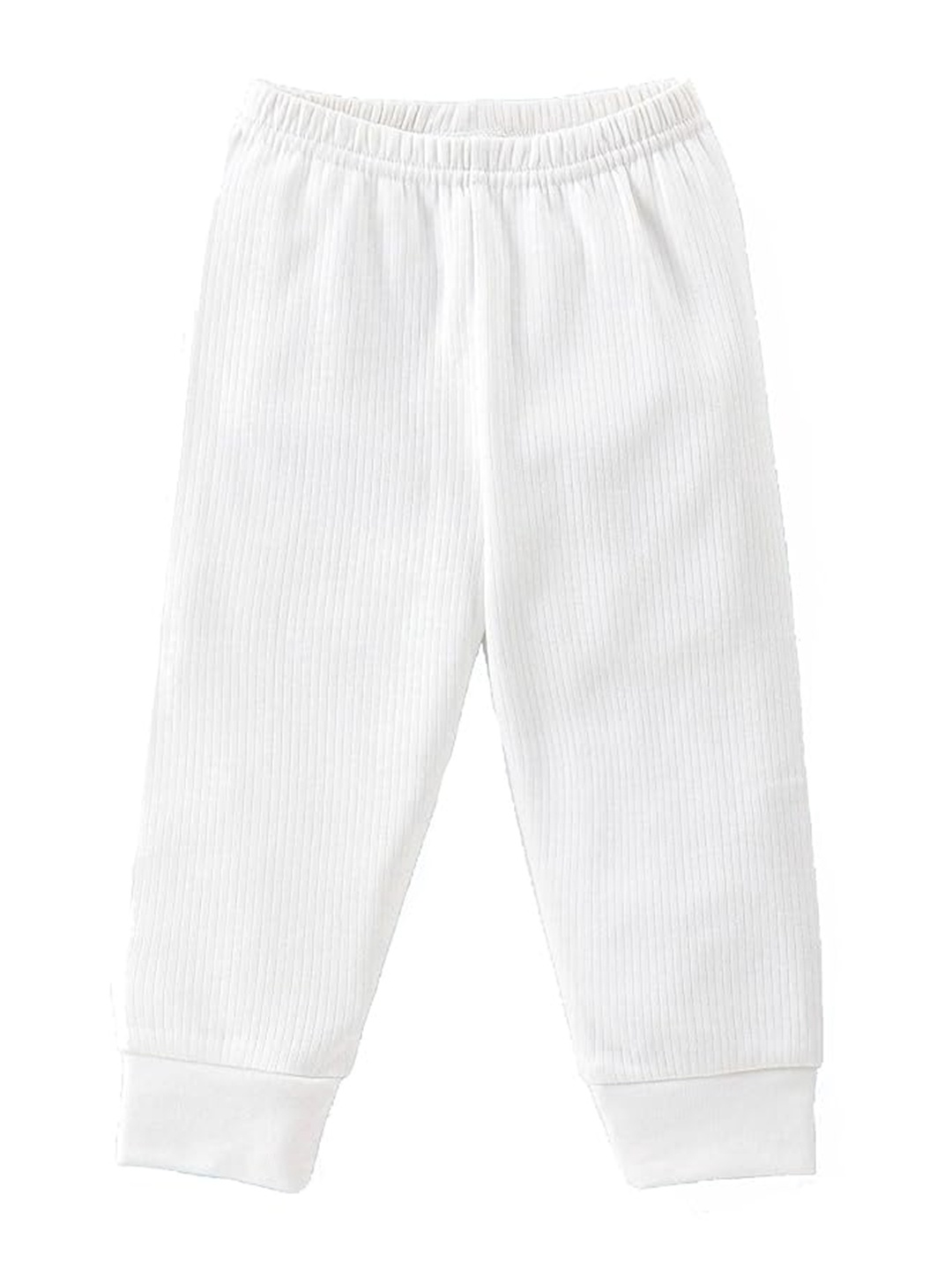 

BAESD Kids Cotton Thermal Bottoms, White