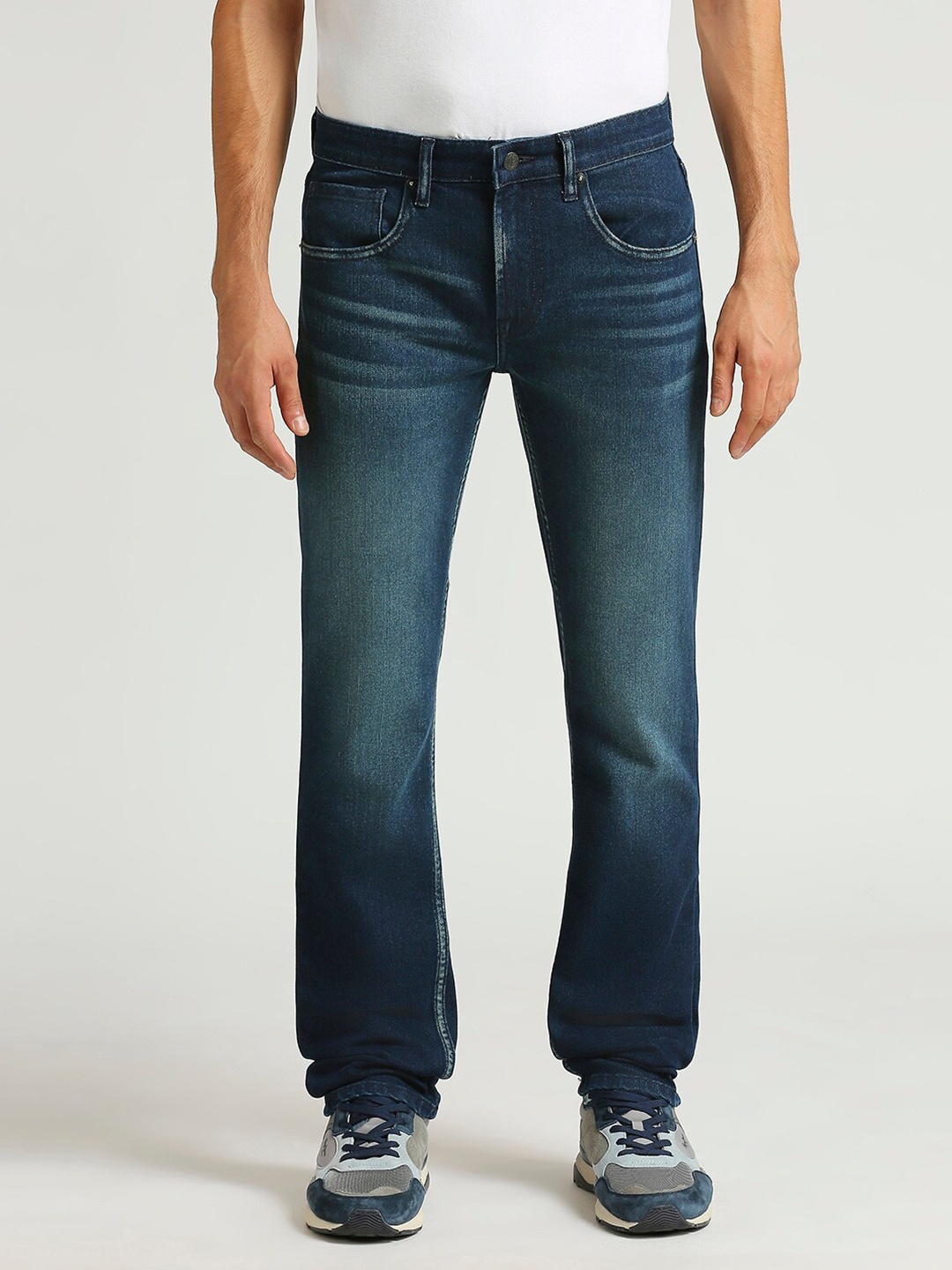 

Pepe Jeans Men Slim Fit Clean look Stretchable Jeans, Blue