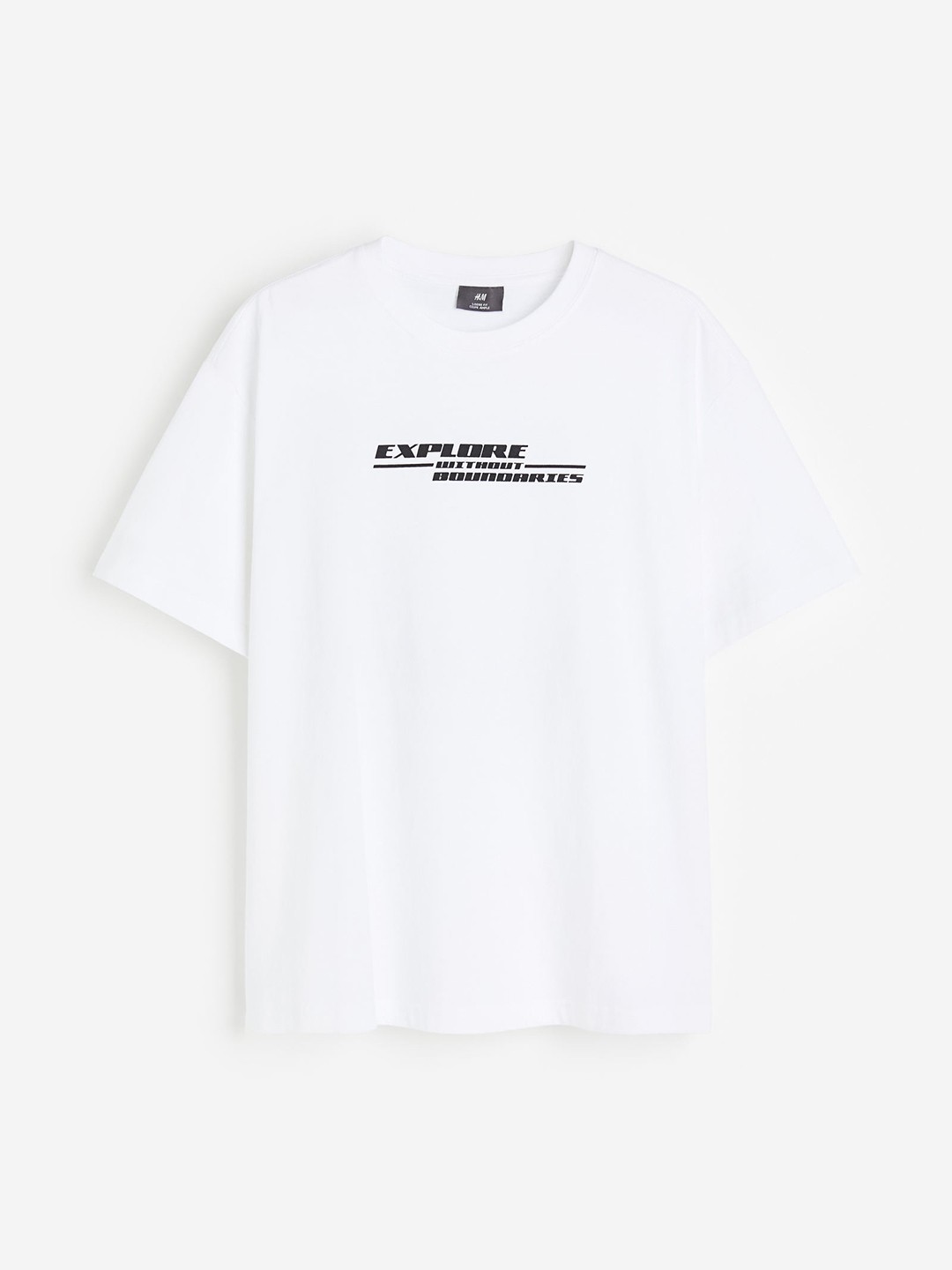 

H&M Loose Fit T-Shirt, White