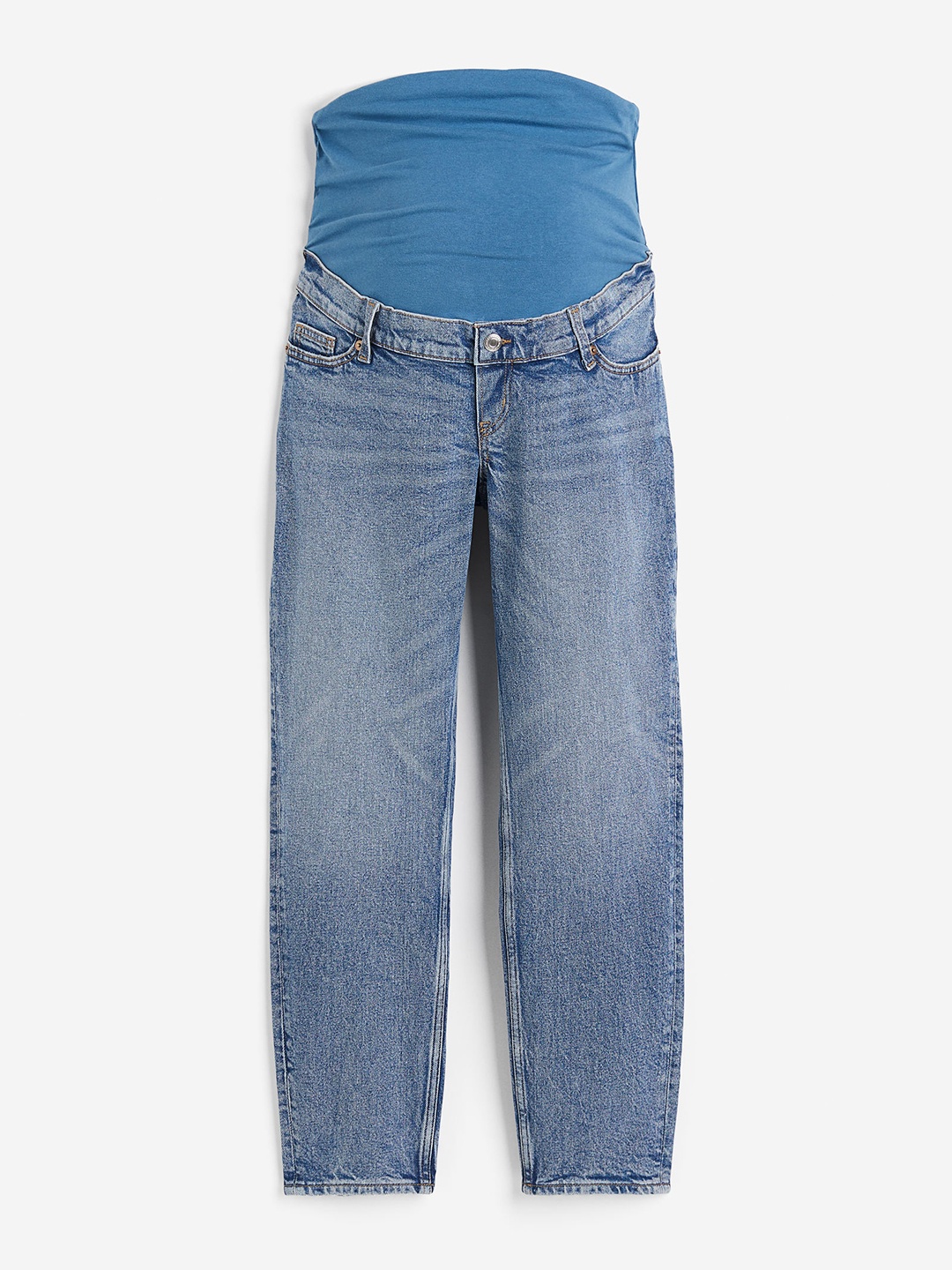

H&M Women MAMA Slim Ankle Jeans, Blue