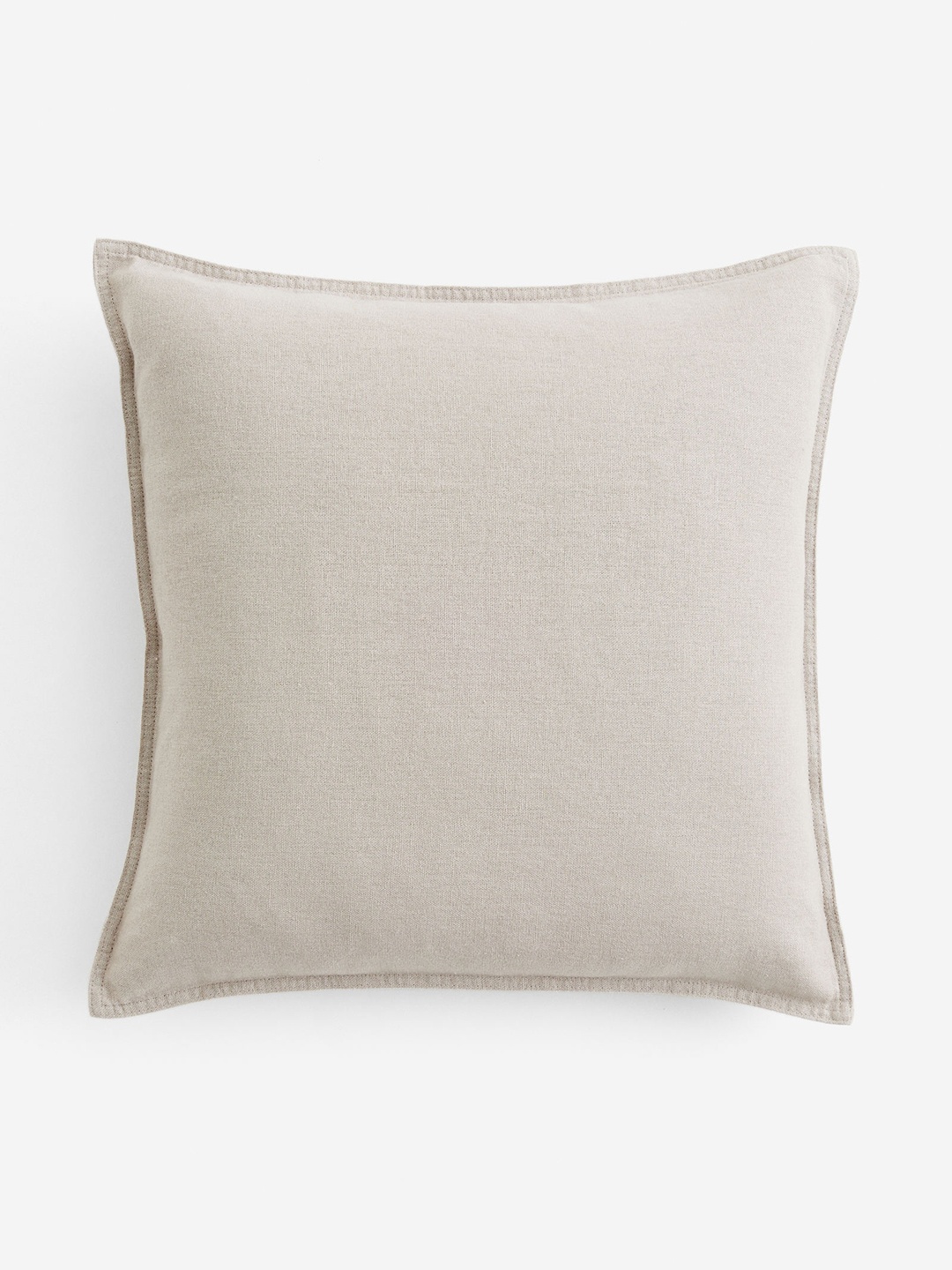 

H&M Beige Linen-Blend Cushion Cover