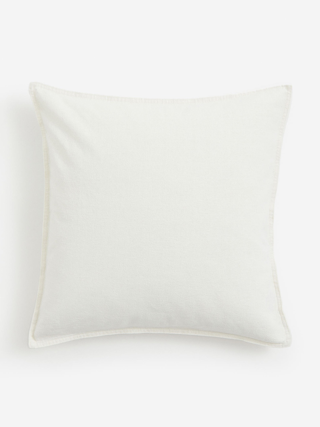 

H&M White Linen-Blend Cushion Cover