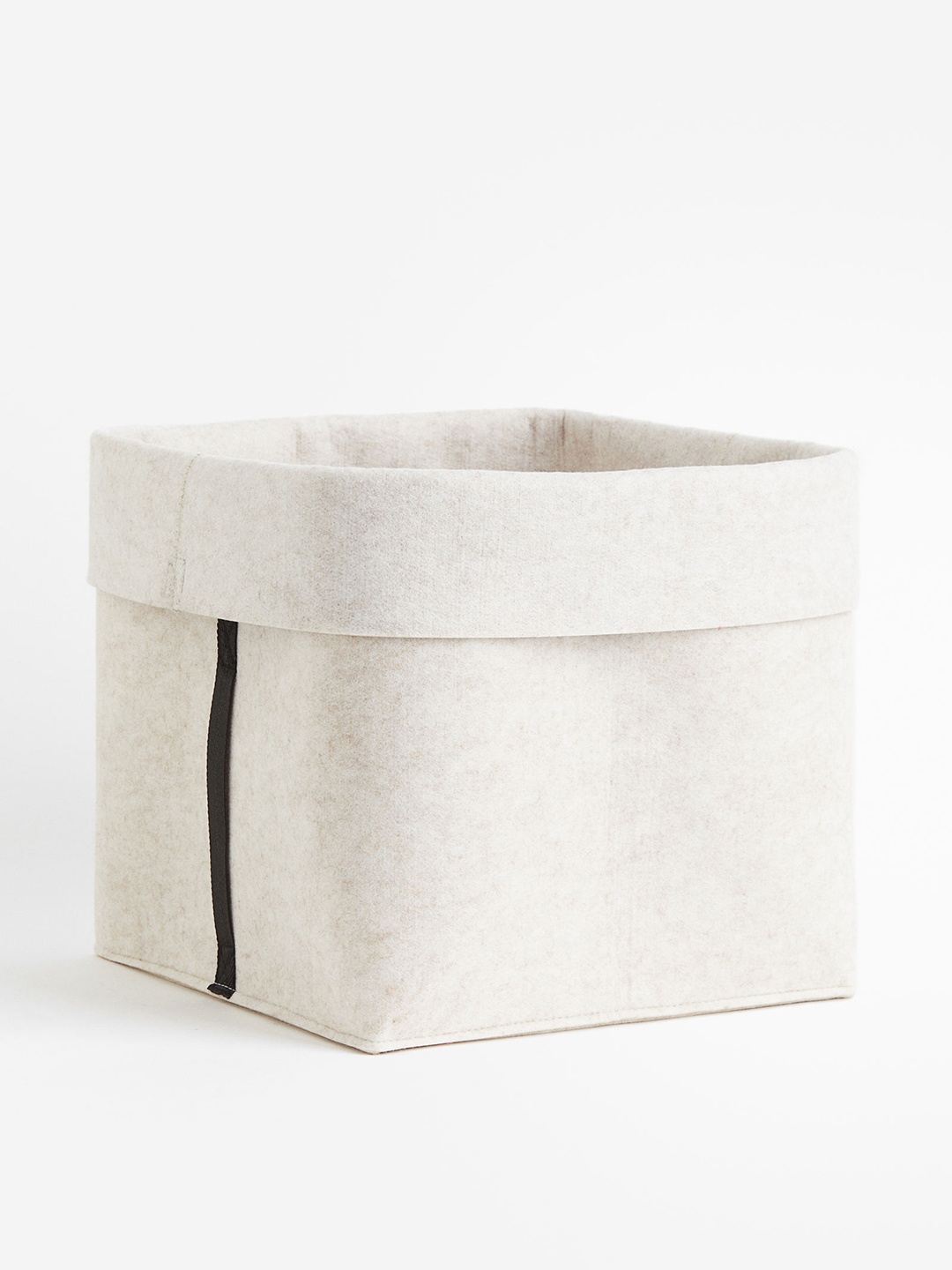 

H&M White Felted Storage Basket