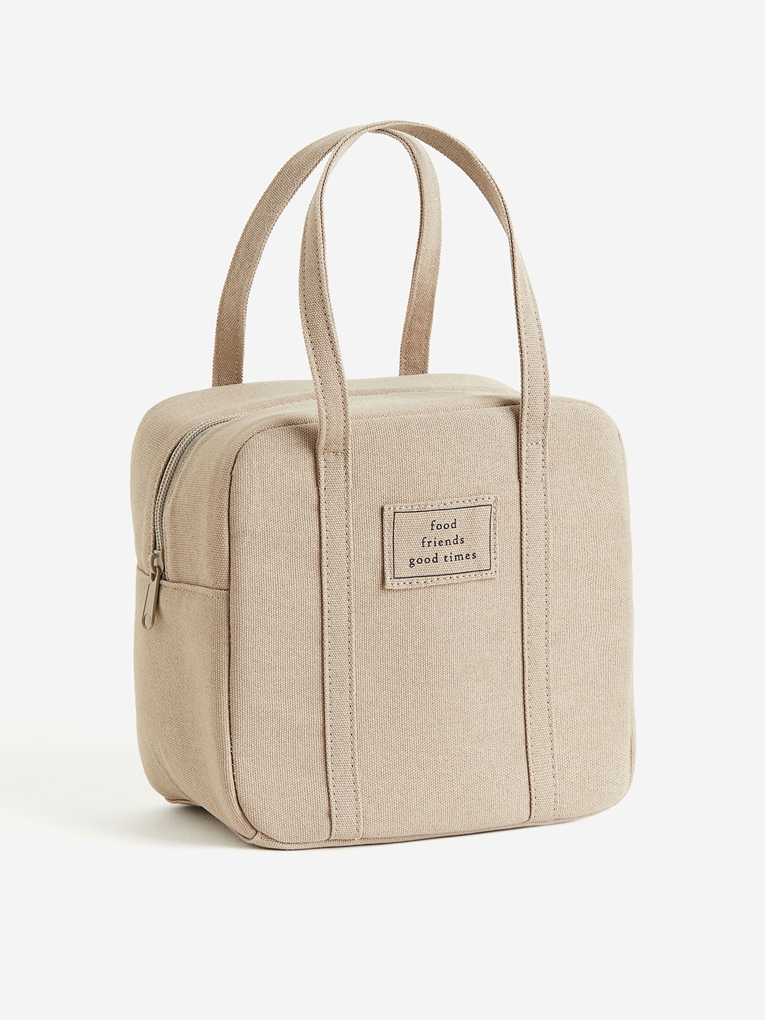 

H&M Cotton Canvas Cool Bag, Beige