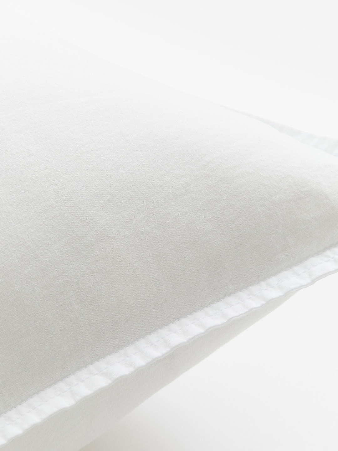 

H&M White Washed Cotton Pillowcase