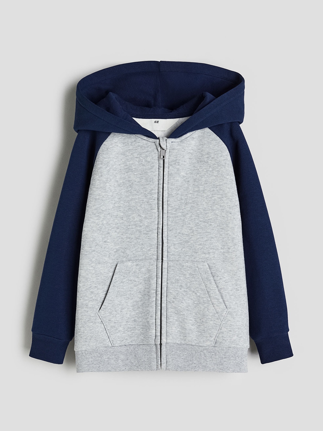 

H&M Boys Zip-Through Hoodie, Navy blue