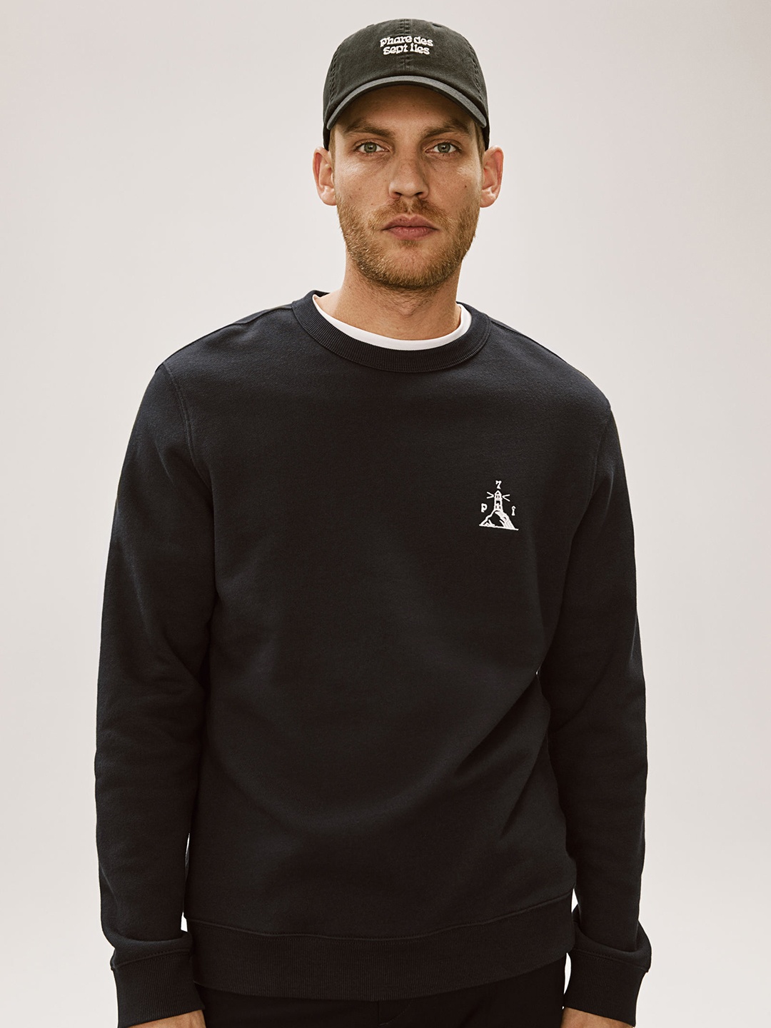 

H&M Regular Fit Sweatshirt, Navy blue