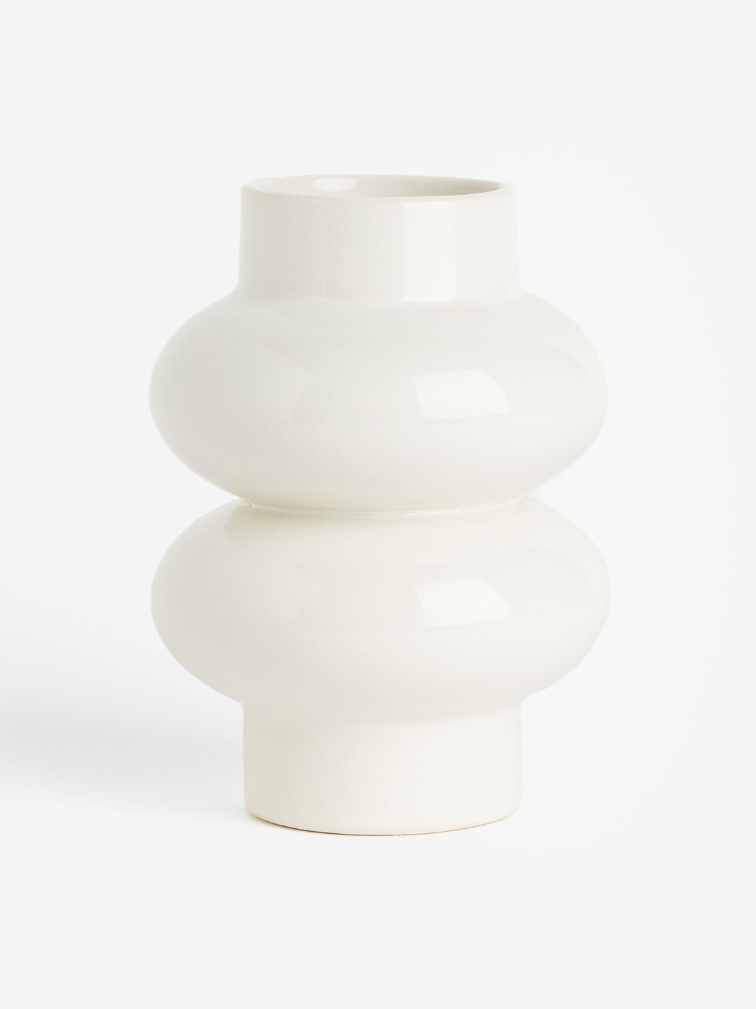 

H&M White Stoneware Vase