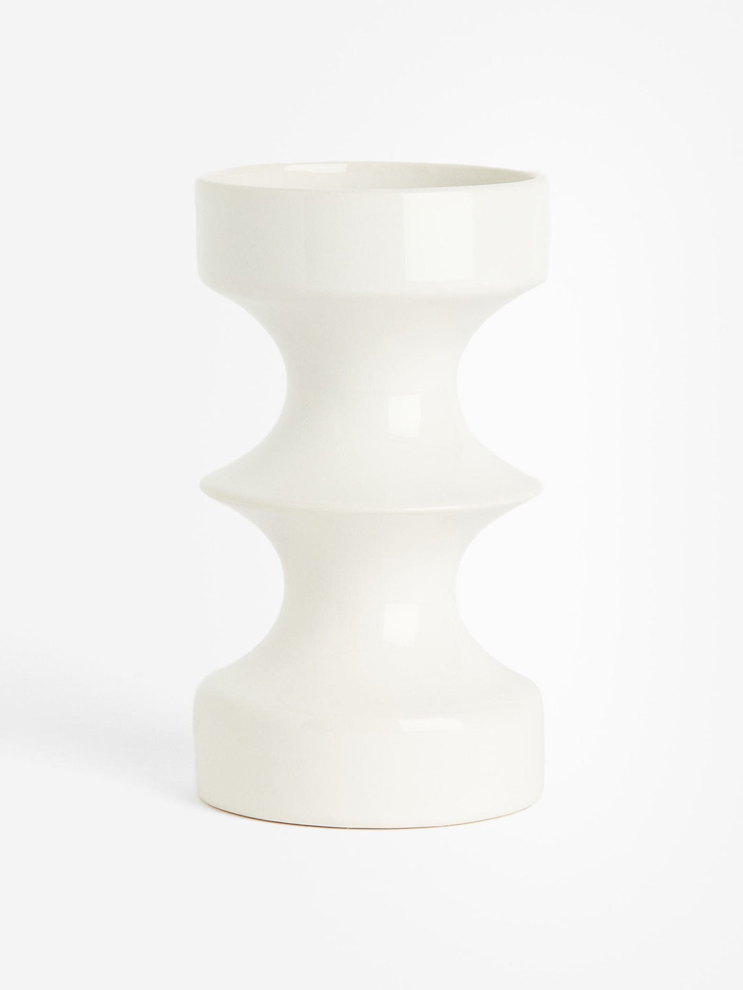 

H&M White Stoneware Vase