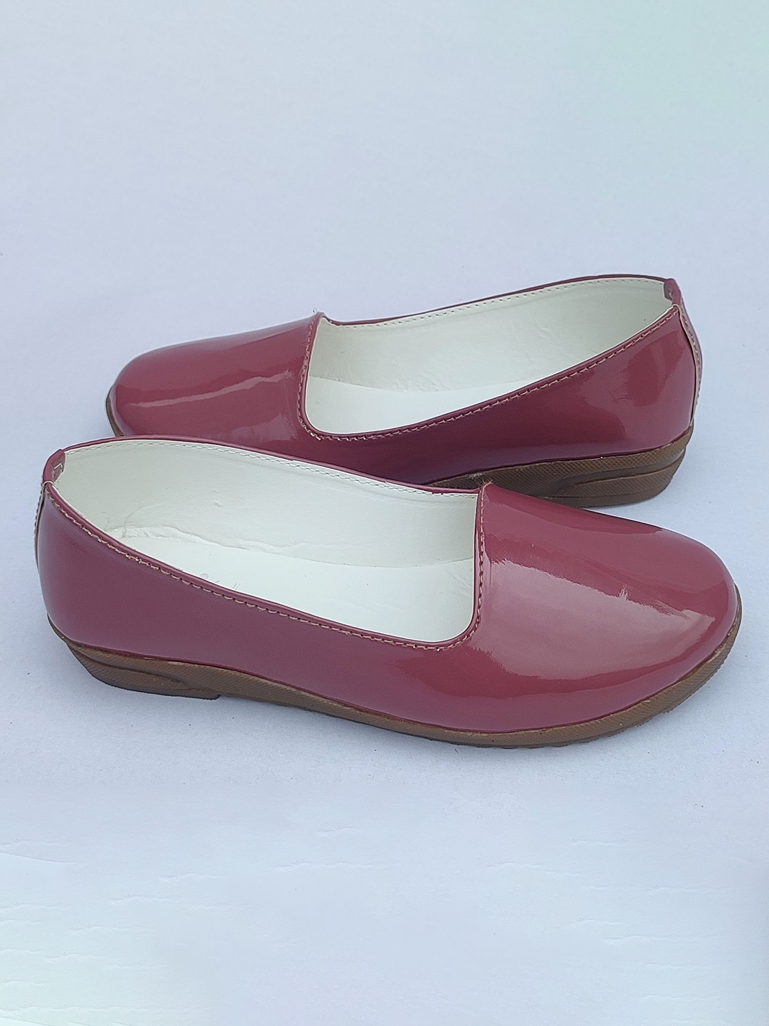 

BAESD Girls Round Toe Ballerinas Flats, Peach