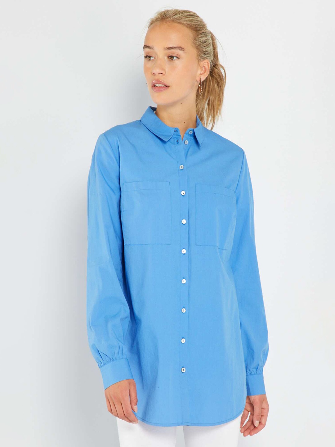 

KIABI Regular Fit Cotton Casual Shirt, Na