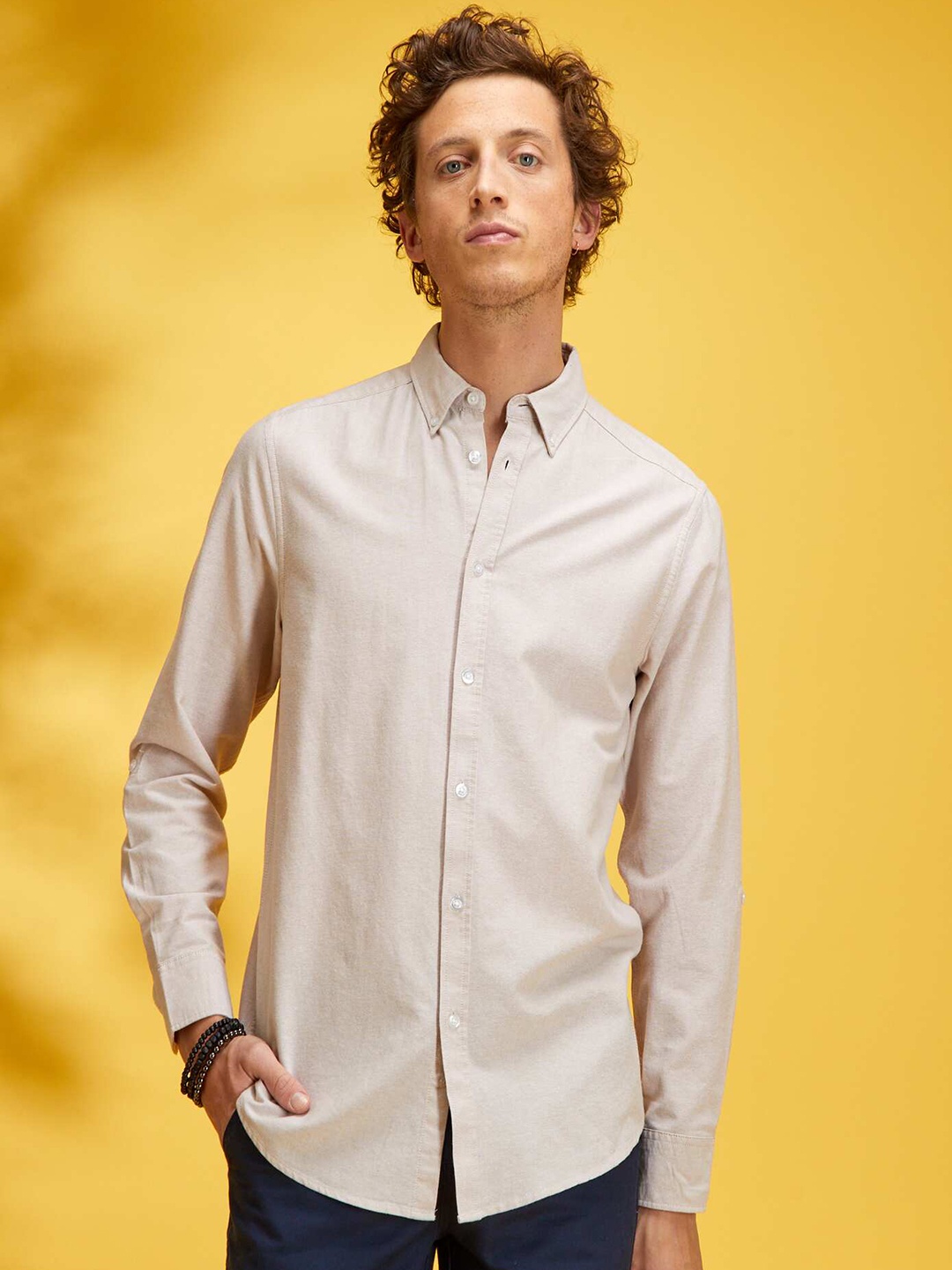 

KIABI Cotton Casual Shirt, White
