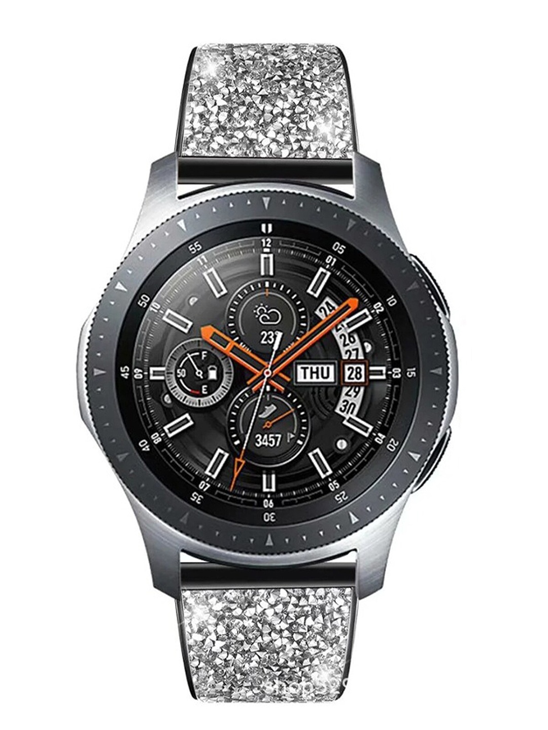 

PEEPERLY Luminaire Link Strap for Samsung Galaxy Watch 6, Black
