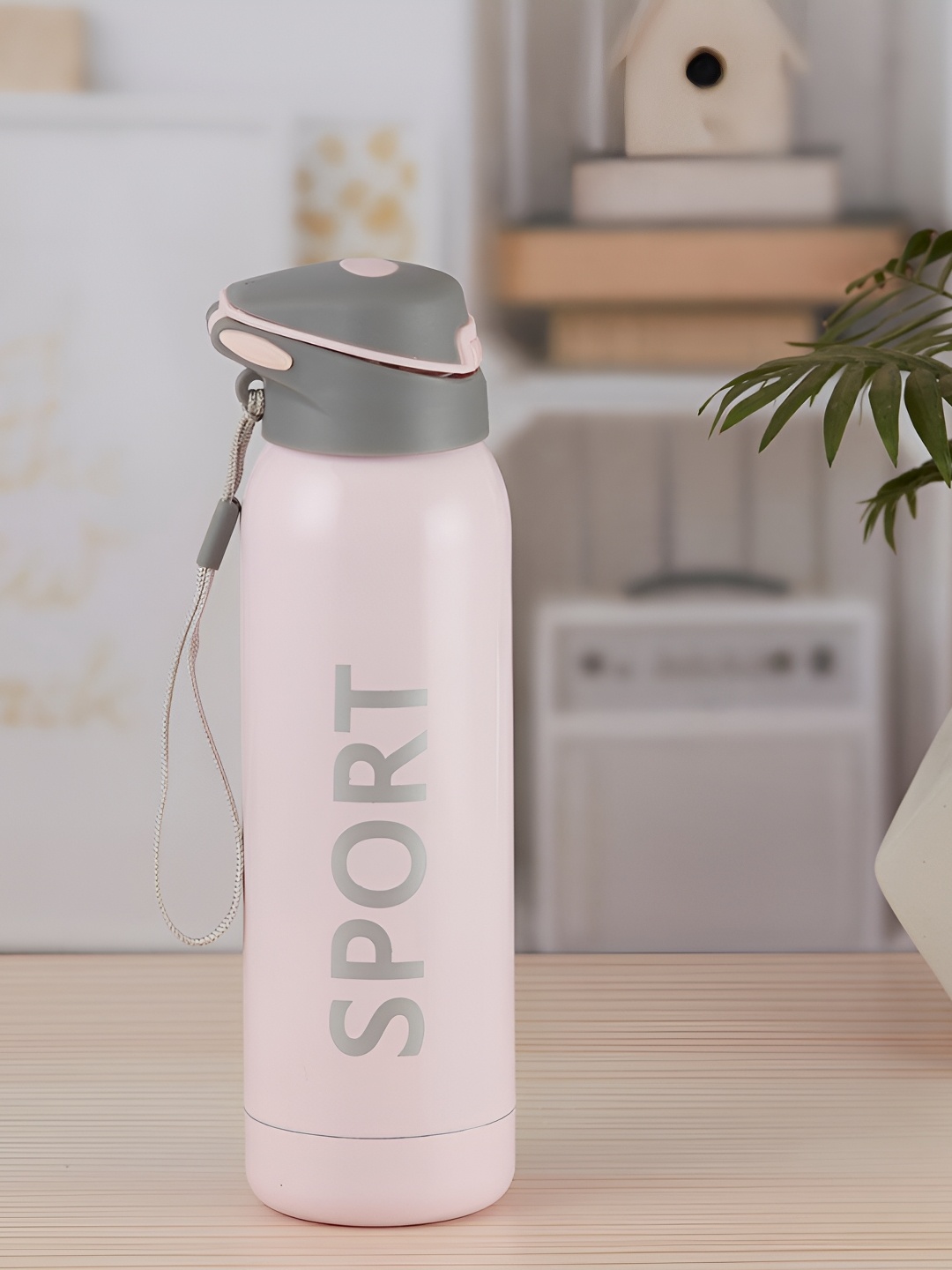 

Kookee Pink Stainless Steel Printed Double Walled Water Bottle