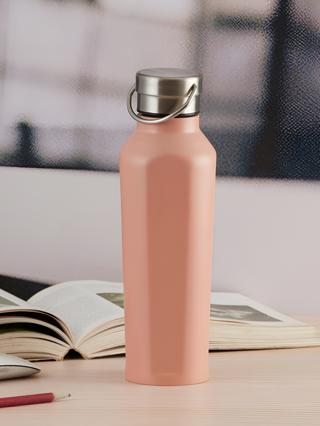 

Kookee Red Stainless Steel Vacuum Insulated double wall Water Bottle 500 ml