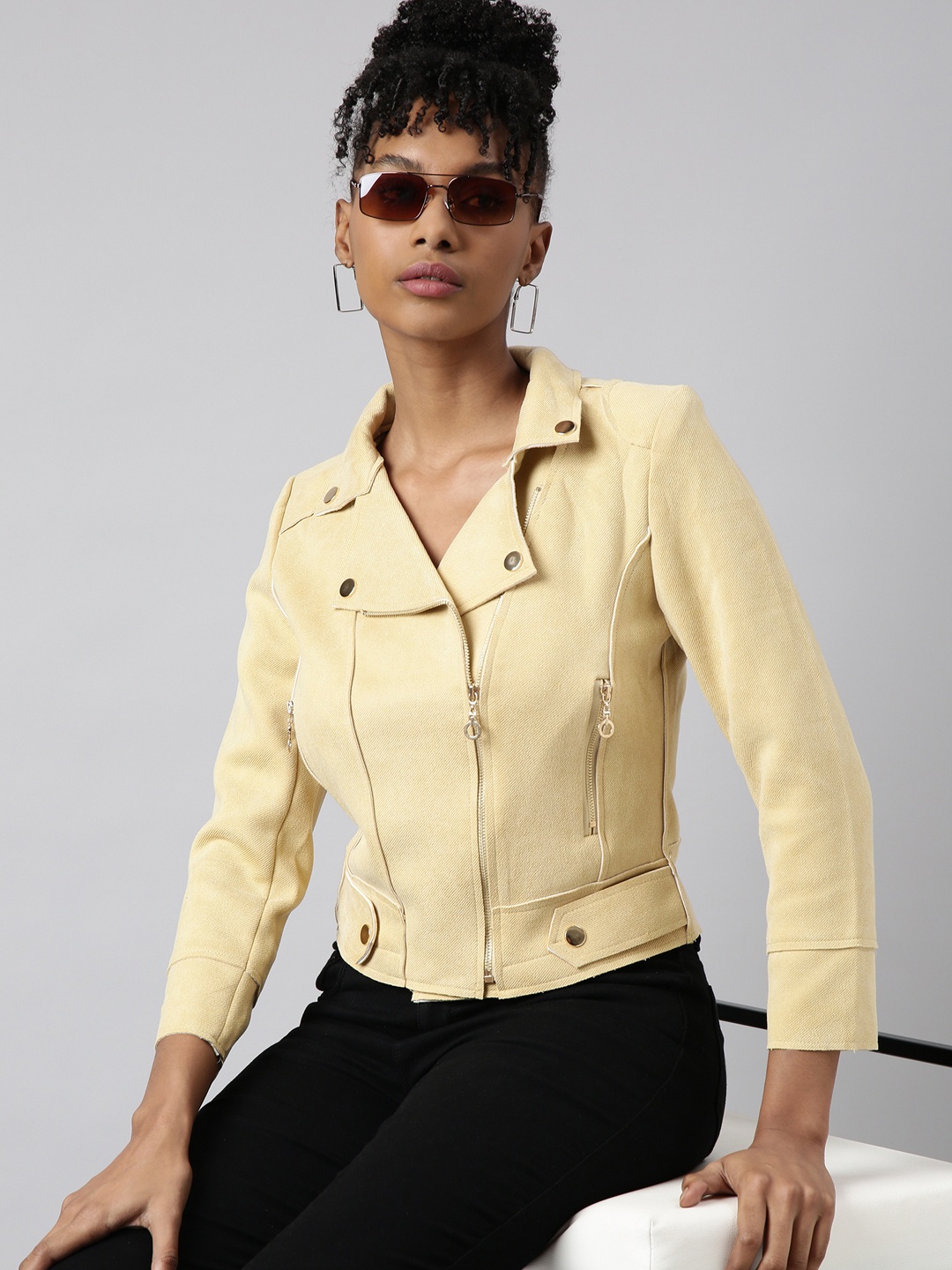 

SHOWOFF Windcheater Tailored Jacket, Yellow