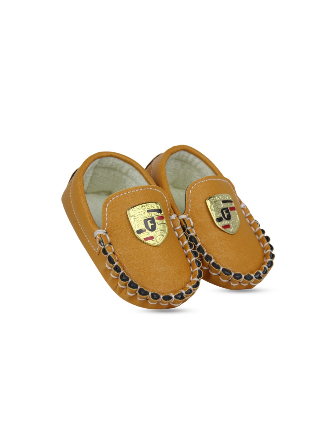

BAESD Infant Boys Loafer Booties, Brown