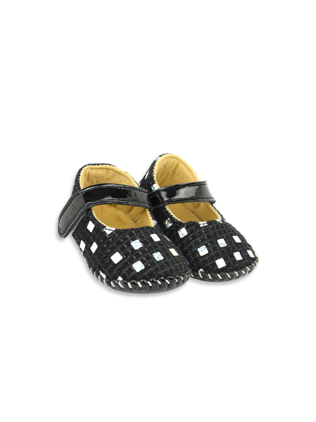 

BAESD Infant Girls Polka Dots Printed Booties, Black