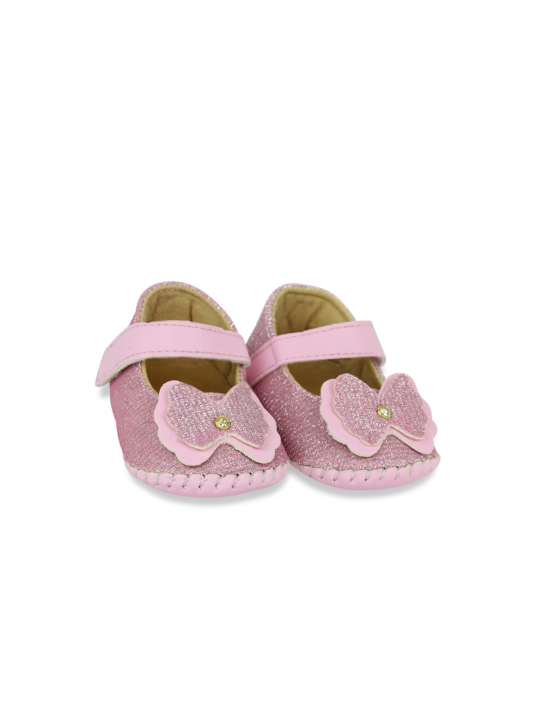

BAESD Infant Girls Self-Designed Booties, Pink