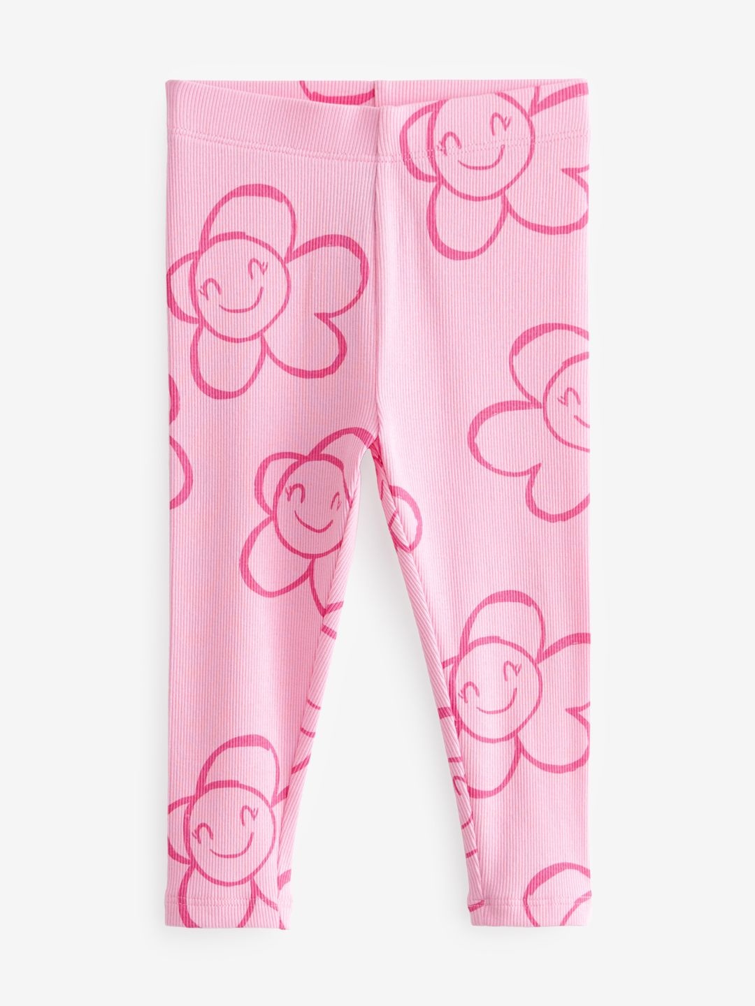 

NEXT Infant Girls Floral Printed Leggings, Pink