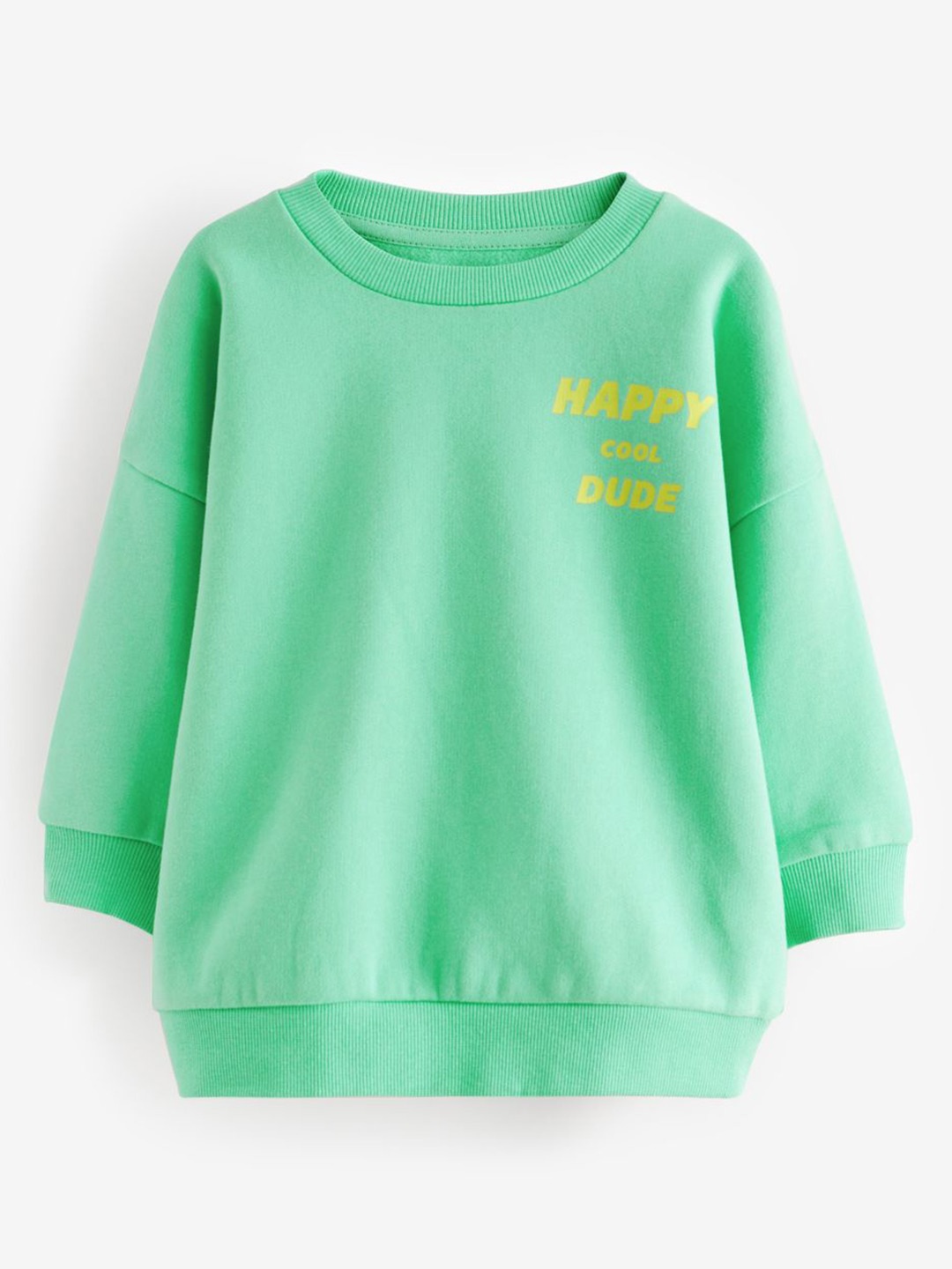 

NEXT Infant Boys Pure Cotton Sweatshirt, Green