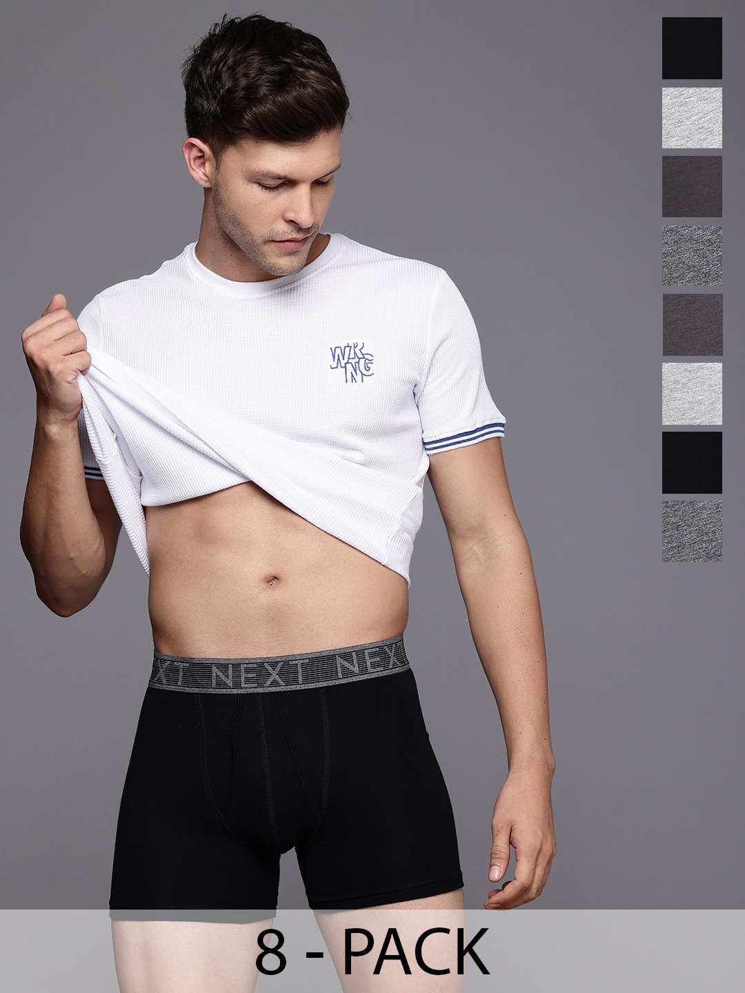 

NEXT Men Pack Of 8 Trunks 757966, Assorted