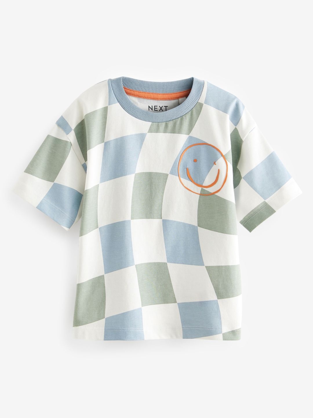 

NEXT Boys Printed Pure Cotton T-shirt, White