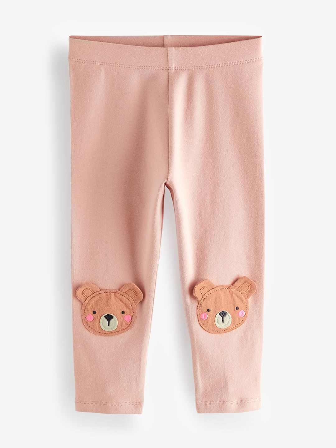 

NEXT Girls Leggings with Applique, Pink