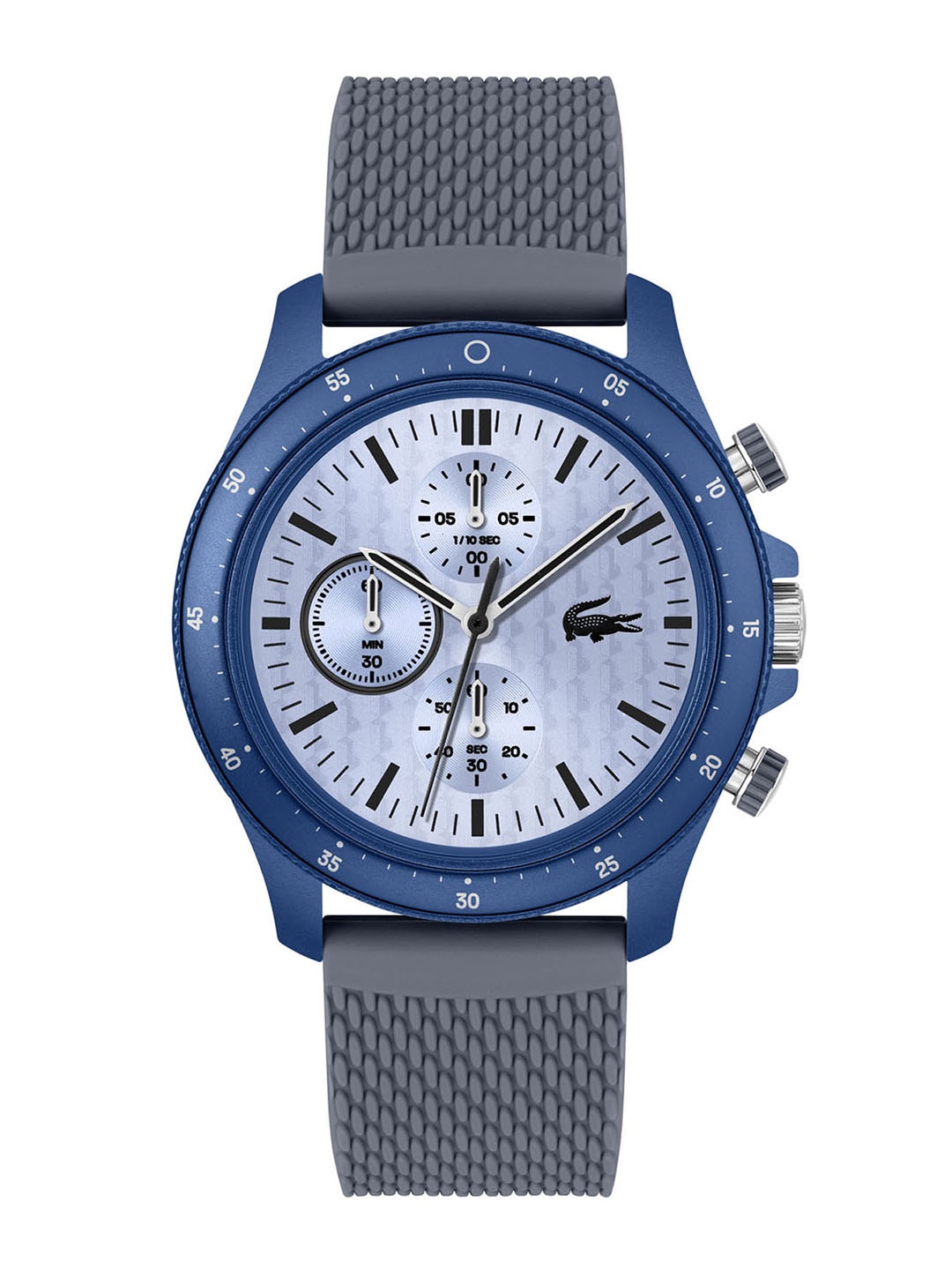 

Lacoste Men Neo Heritage Leather Analogue Chronograph Watch 2011327-Blue
