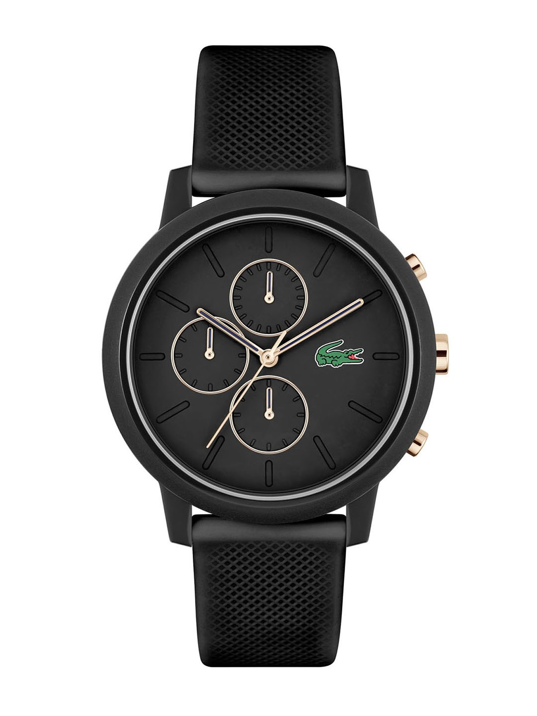 

Lacoste Men L.12.12 Chronograph Analogue Watch 2011247, Black
