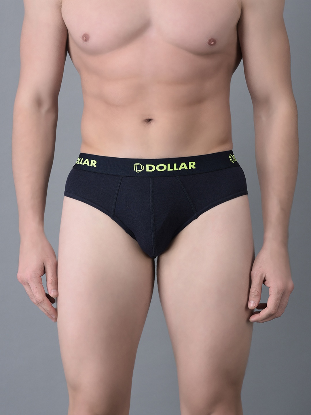 

Dollar Bigboss Men Solid Cotton Superior Snug Fit Brief, Assorted