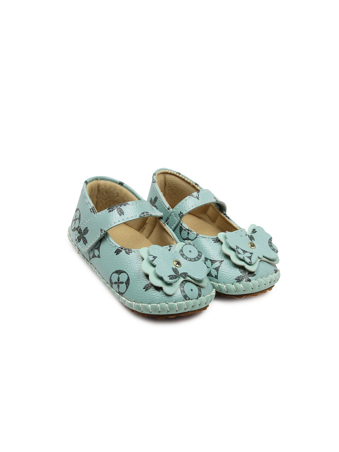 

BAESD Infant Girls Bow Detailed Booties, Sea green