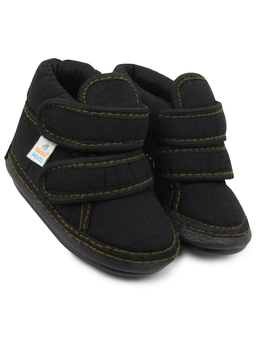 

BAESD Infants Cotton Booties, Black