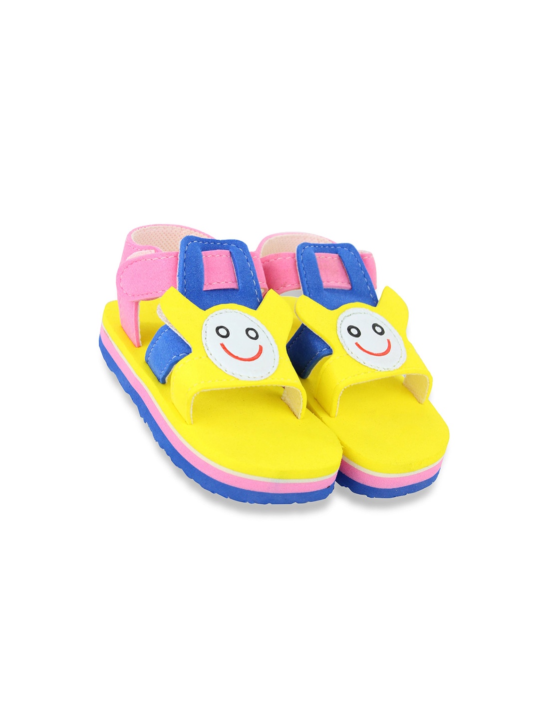 

BAESD Hook & Loop Chu Chu Musical Sound Sandals, Blue