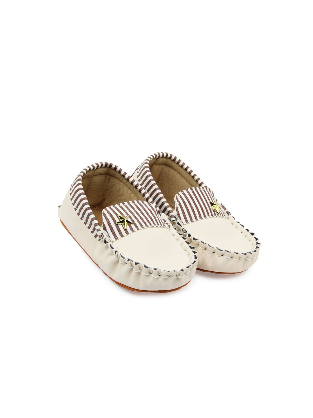 

BAESD Infant Boys Loafer Booties, Beige