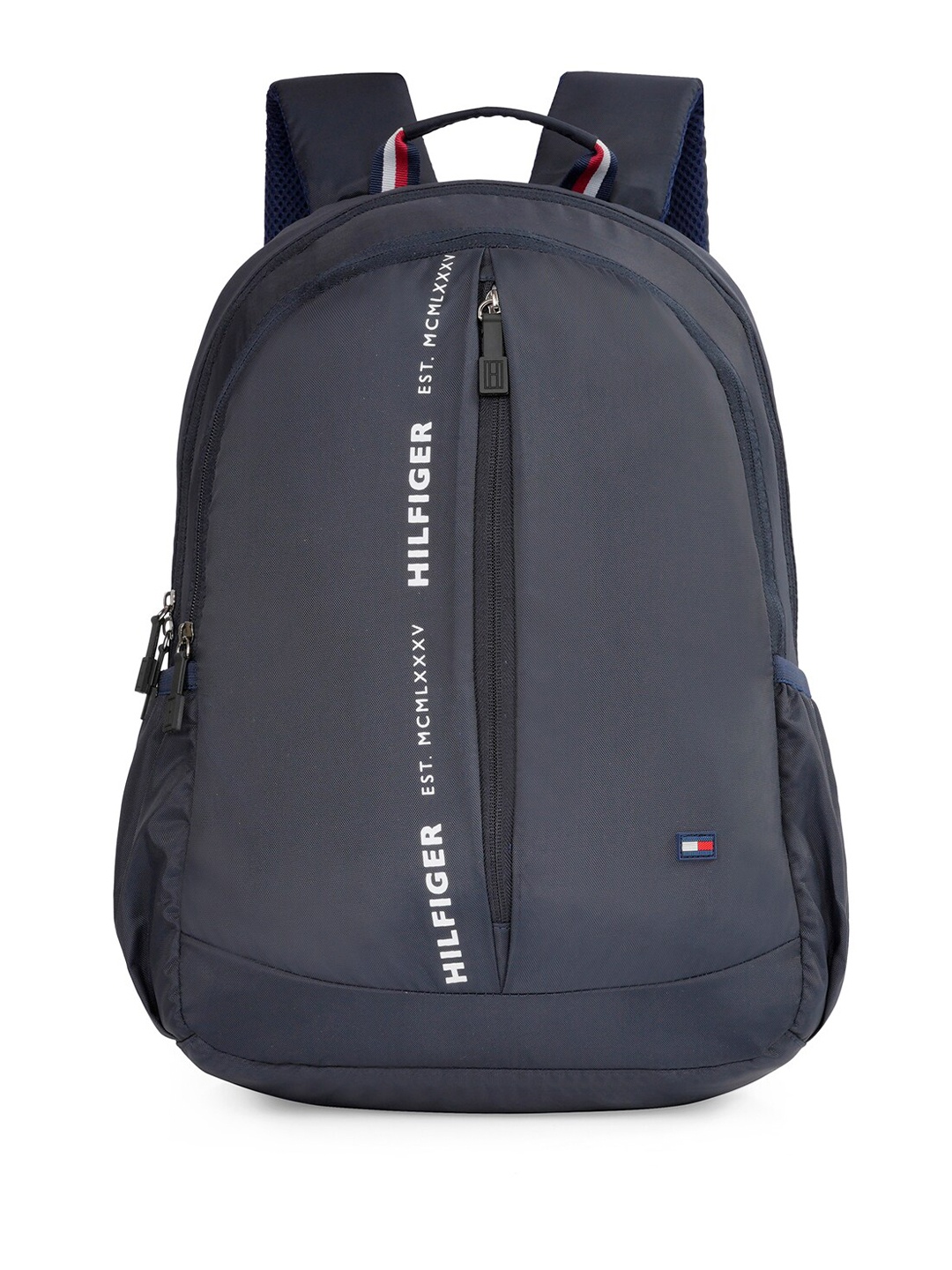 

Tommy Hilfiger Brand Logo Printed Ergonomic Backpack, Navy blue