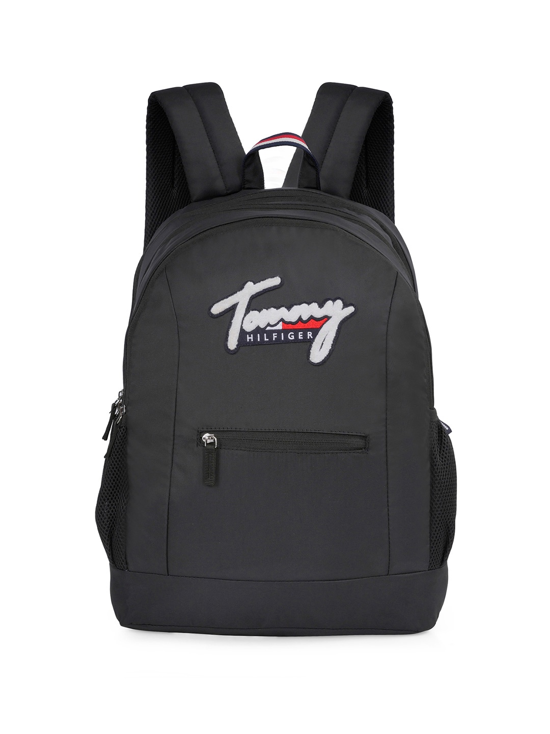 

Tommy Hilfiger Unisex Backpack With Rain Cover- 27 L, Black