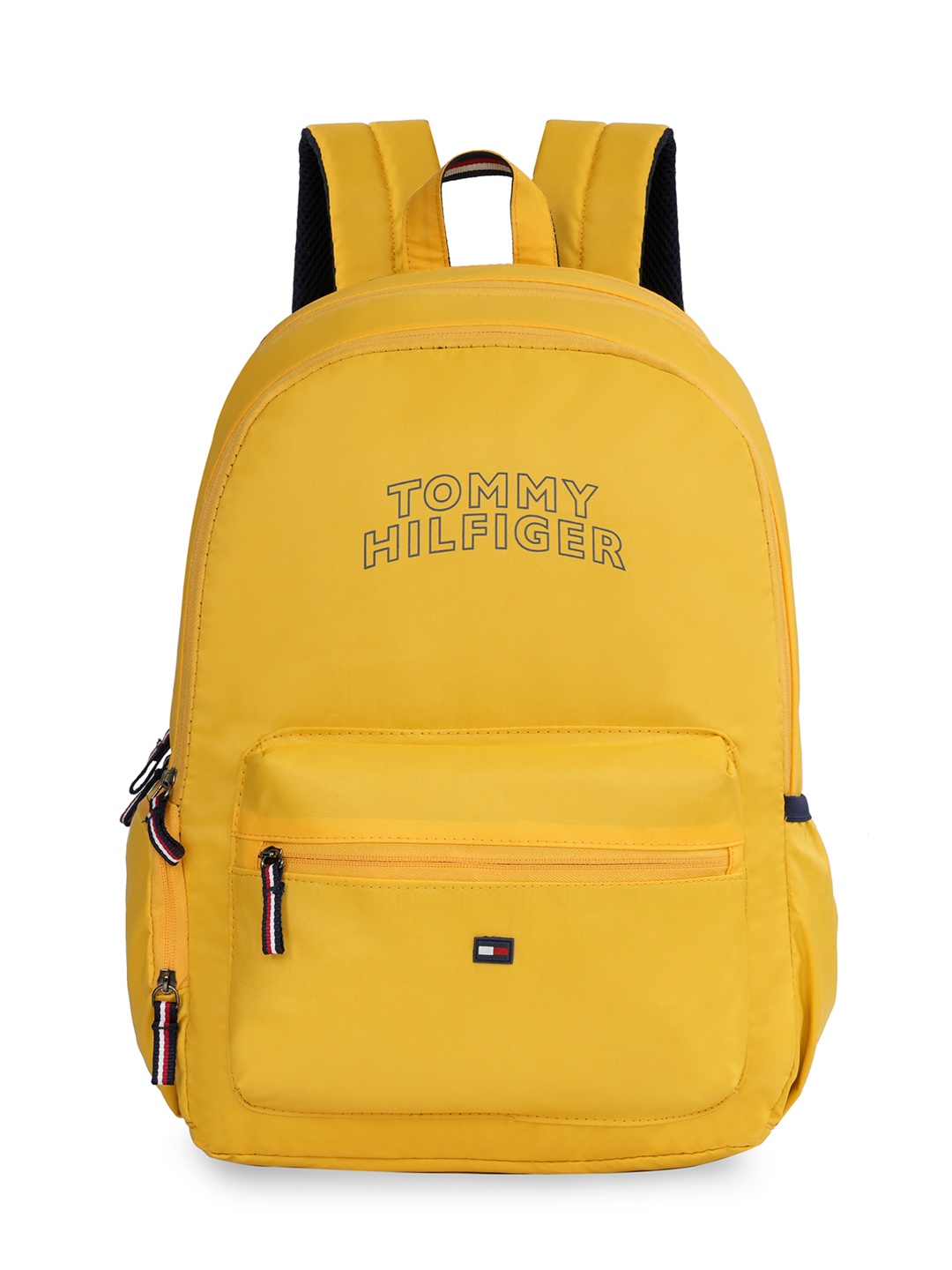 

Tommy Hilfiger Foxtail Unisex Brand Logo Backpack - 29 L, Yellow