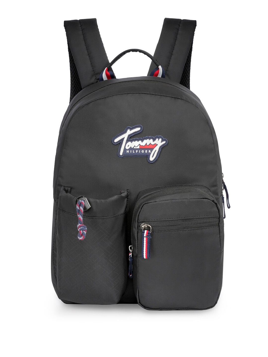 

Tommy Hilfiger Gragner Unisex Brand Logo Backpack - 10 L, Black