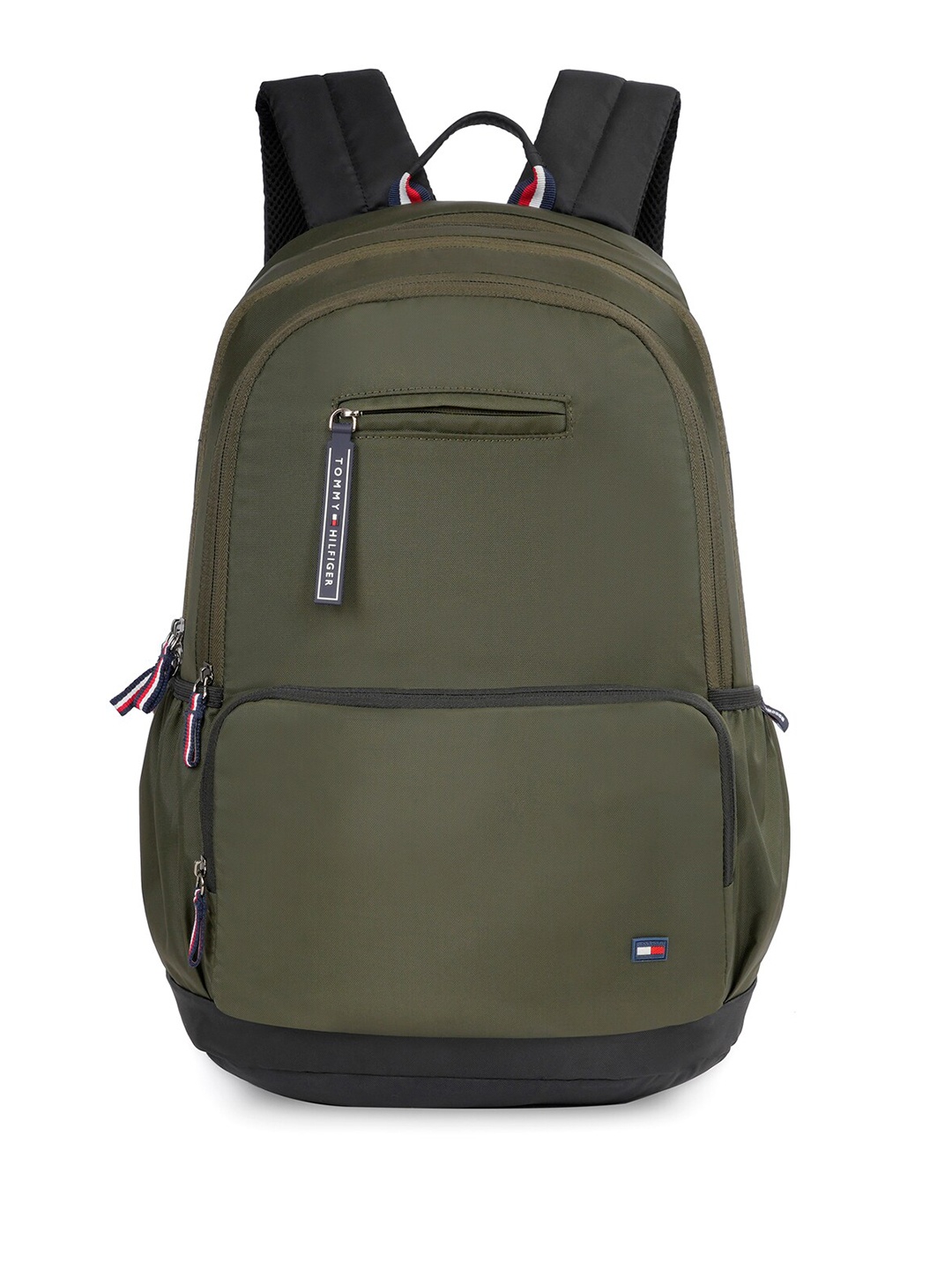 

Tommy Hilfiger Tadpole Unisex Ergonomic Backpack - 30 L, Olive