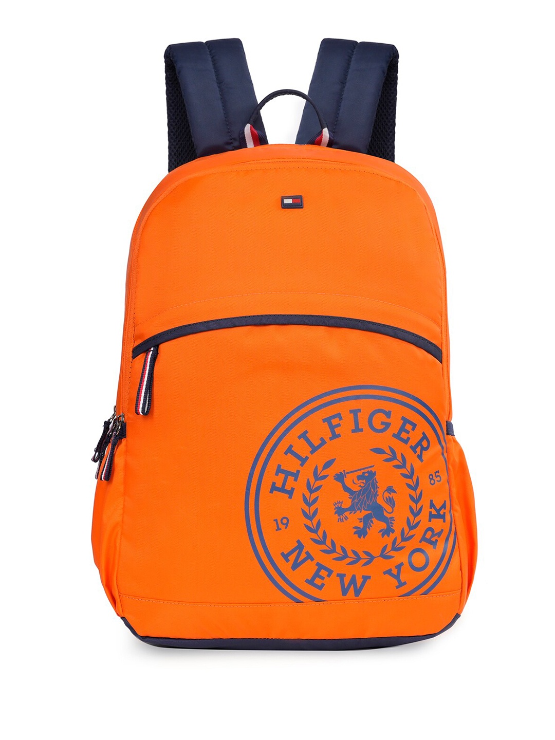 

Tommy Hilfiger Unisex Typography Printed Backpack-29 L, Orange
