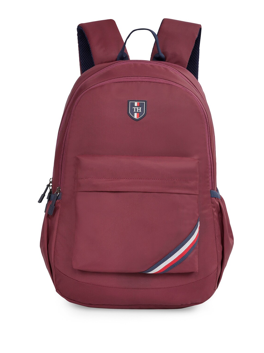 

Tommy Hilfiger Unisex Ergonomic Backpack, Maroon
