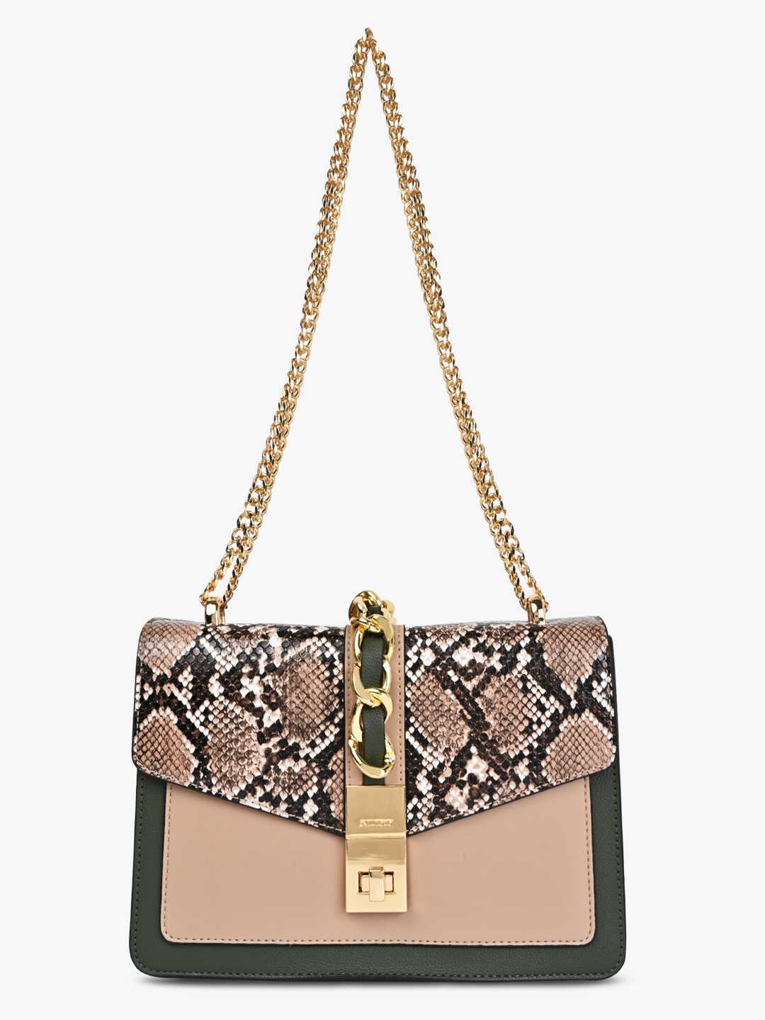 

ALDO Animal Textured Structured Sling Bag, Brown