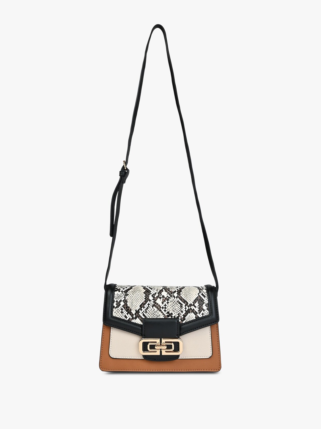 

ALDO Animal Textured Structured Sling Bag, Off white