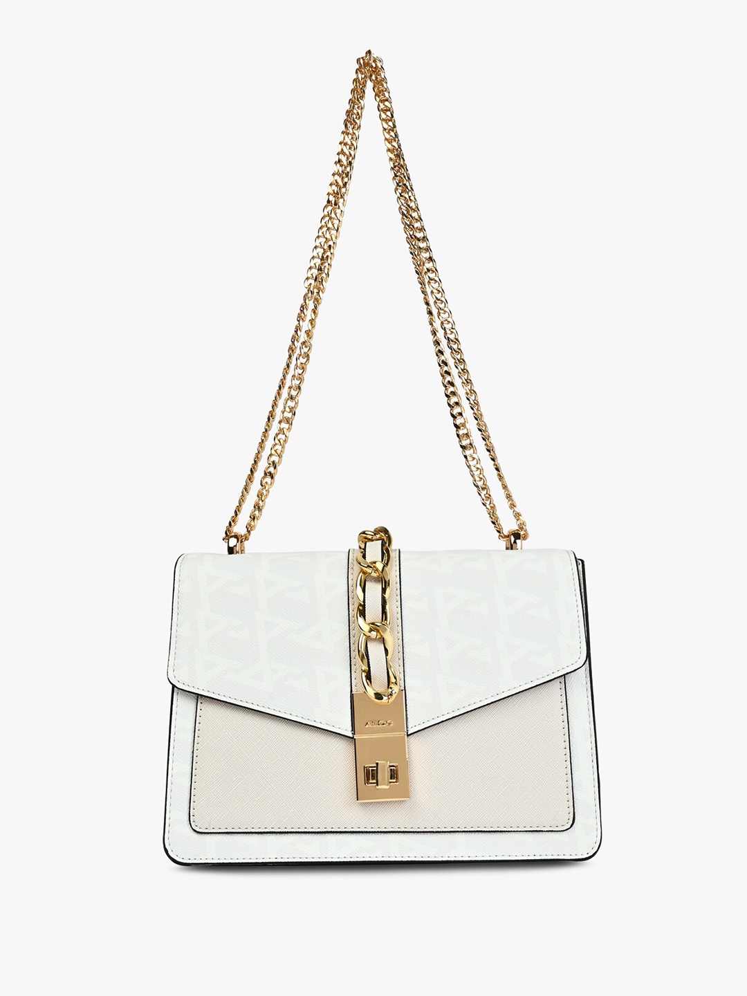 

ALDO Textured Structured Shoulder Bag, White