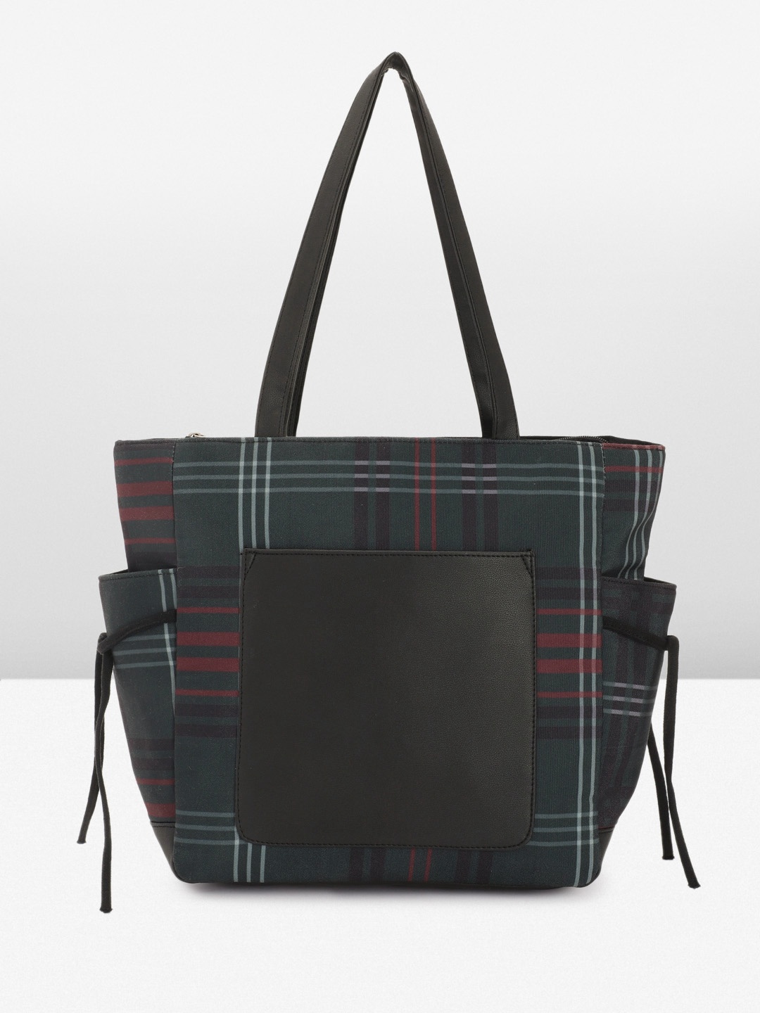 

Mast & Harbour Checked Oversized Shopper Tote Bag, Multi