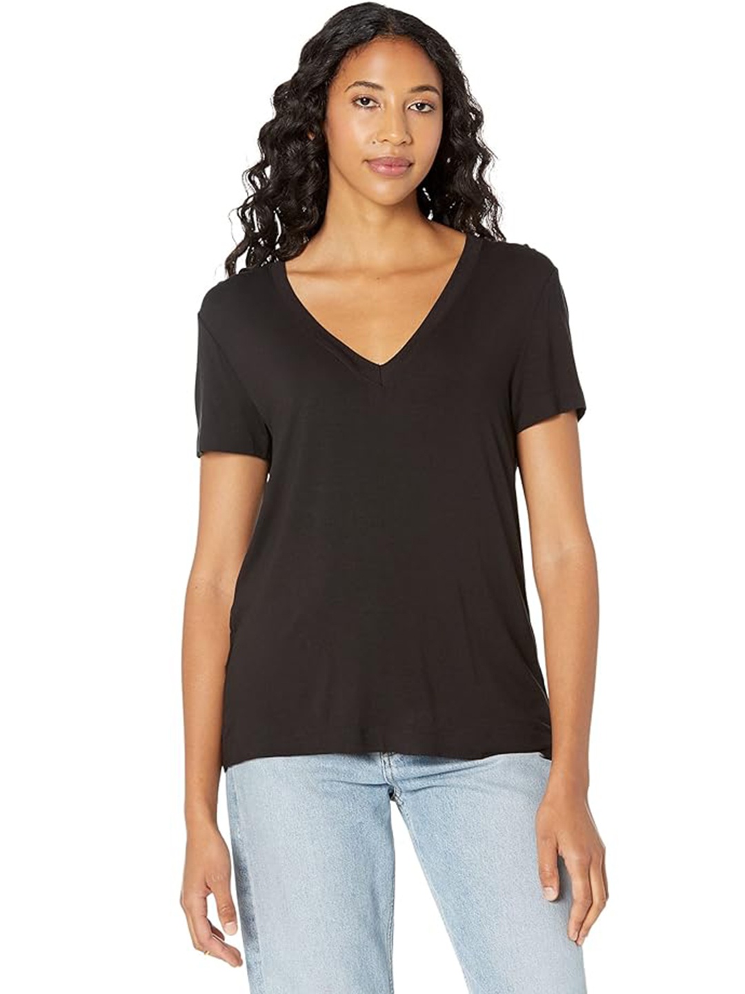 

COLOR CAPITAL Pack of 3 V-Neck Short Sleeves Top, Multi