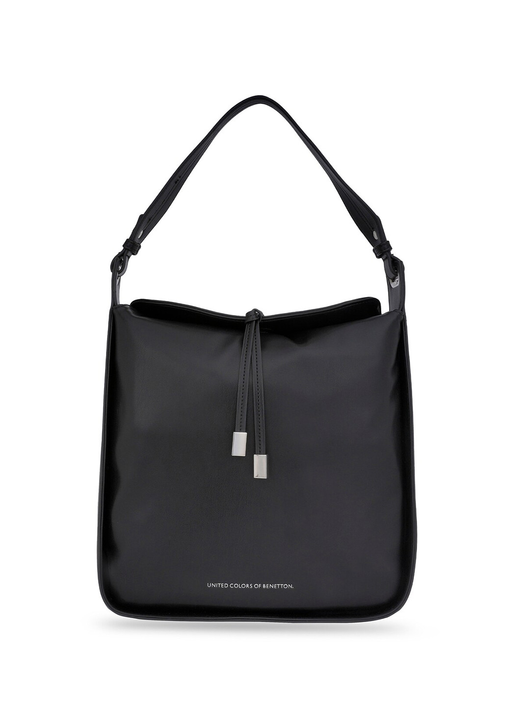

United Colors of Benetton Shopper Hobo Bag, Black