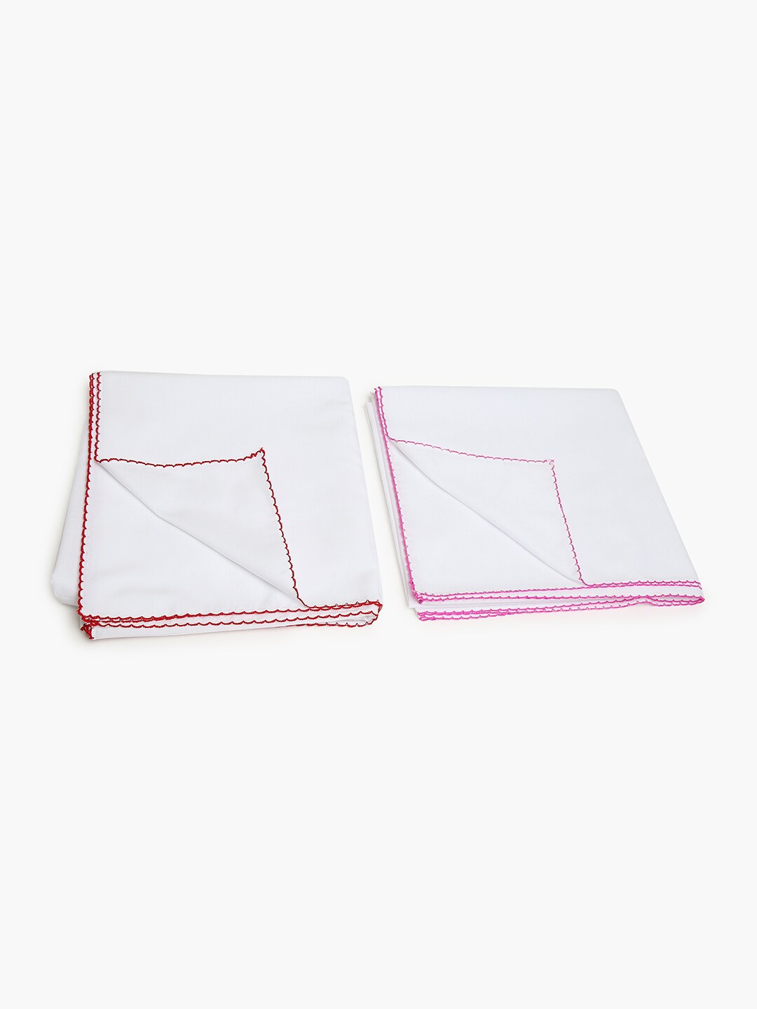 

BAESD White 2 Pcs 150 GSM Double Bed Blanket